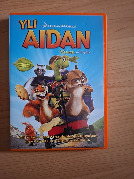 DreamWorks Yli Aidan DVD-elokuva