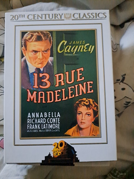 James Cagney 13 Rue Madeleine elokuva DVD