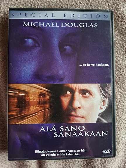Älä sano sanaakaan DVD-elokuva