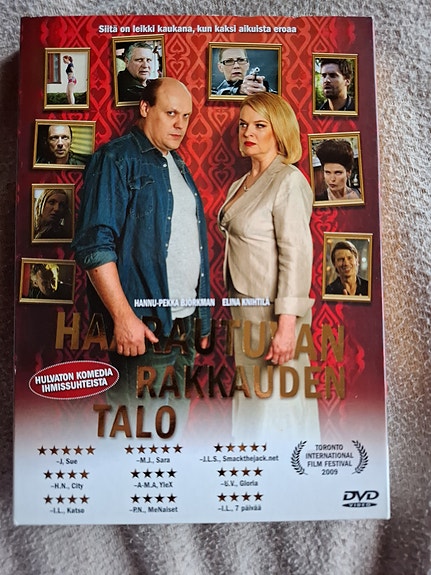 Haarautuvan rakkauden talo DVD-elokuva