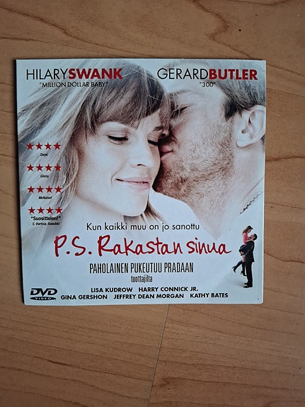 P.S. Rakastan sinua DVD-elokuva