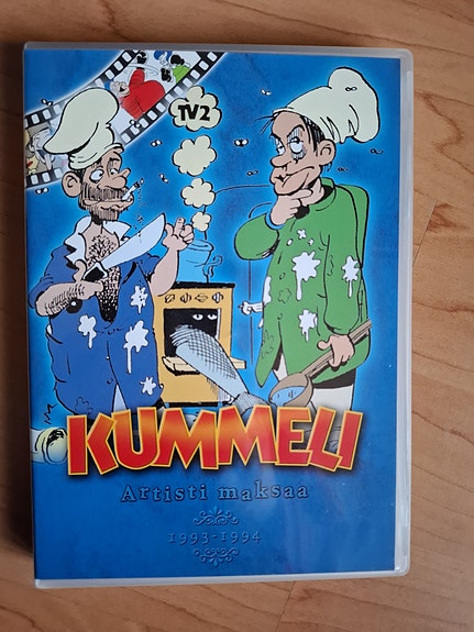 Kummeli TV2 DVD-elokuva Artisti maksaa