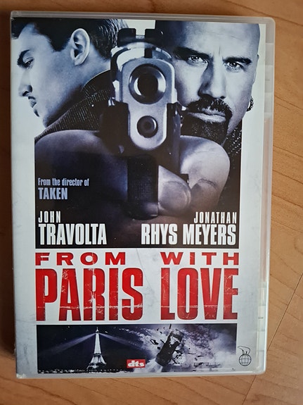 From Paris with Love elokuva DVD