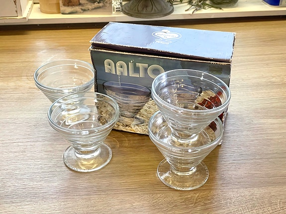 Aalto jälkiruokamaljat, 4 kpl