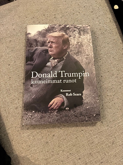 Rob Sears Donald Trumpin kauneimmat runot kirja