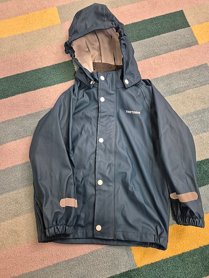Arva Jacket, lasten sadetakki 110-116