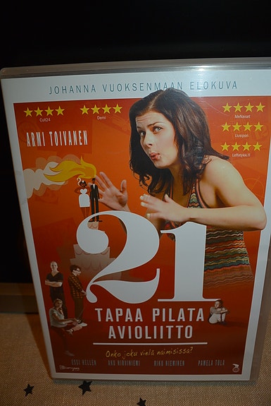 21 tapaa pilata avioliitto elokuva DVD