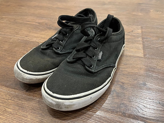 Vans lasten unisex kengät koko 36 musta