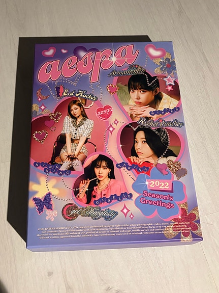 Aespa 2022 season's greetings kpop | Tori