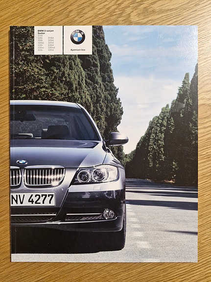 BMW 3-sarja -esite 2006