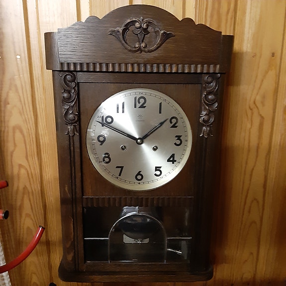 Vintage JUNGHANS seinäkello, hieno!