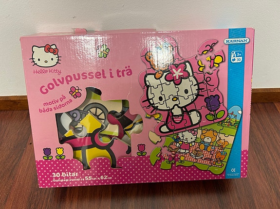 Hello Kitty palapeli, Puinen 30 palaa, kaksipuolinen