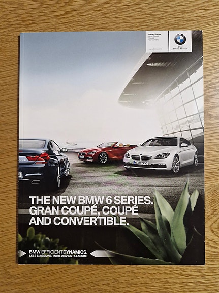 BMW 6-sarja -esite 2015