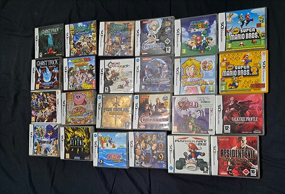 Nintendo DS pelejä