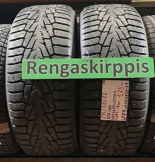 275/50R22 Nokian HKPL 7 nasta 8mm 2KPL