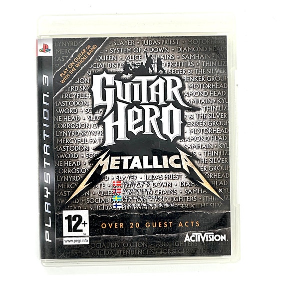 Guitar Hero Metallica Ps3