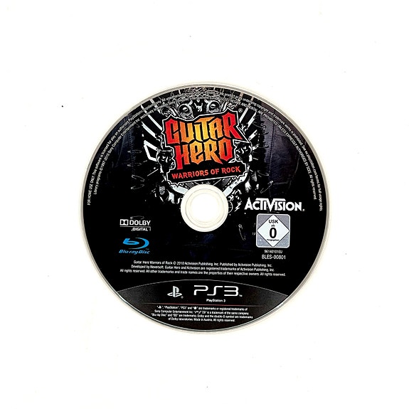 Guitar Hero Warriors of Rock Ps3