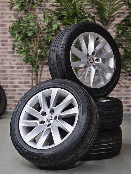 225/50R17 Skoda 17" kesärengassarja laaturenkailla