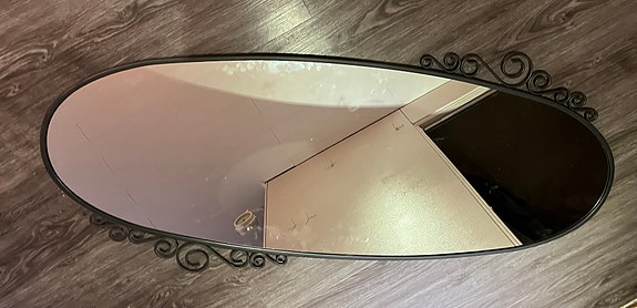 Ovaali peili 55x150cm