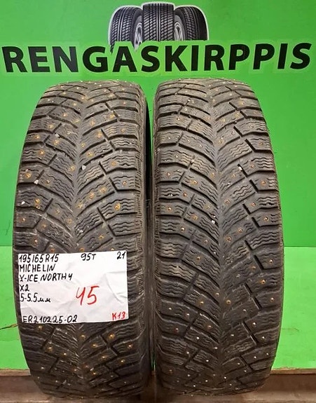 195/65R15 Michelin X-Ice North 4 95T nastarengas