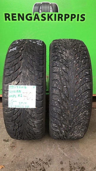 195/55R16 Nokian HKPL R2 kitkarenkaat