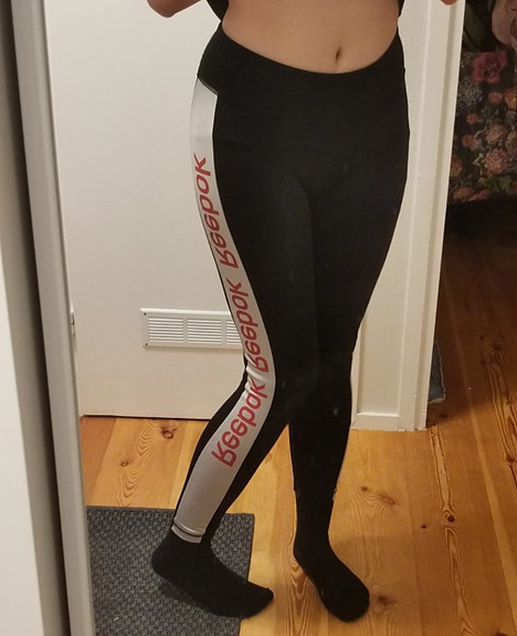 Reebok workout treeni sport jooga urheilu housut legginsit
