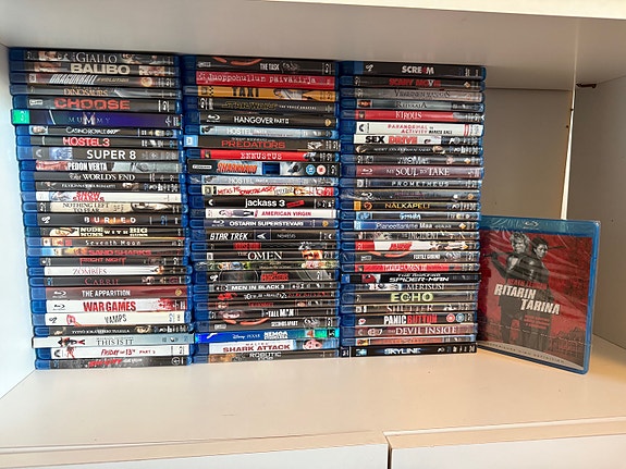 Blu-Ray elokuvia