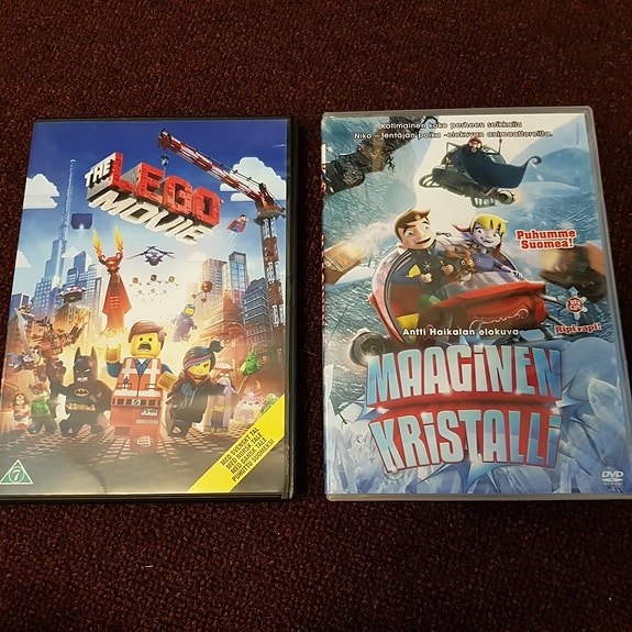 Dvd-elokuvat Lego Movie & Maaginen kristalli