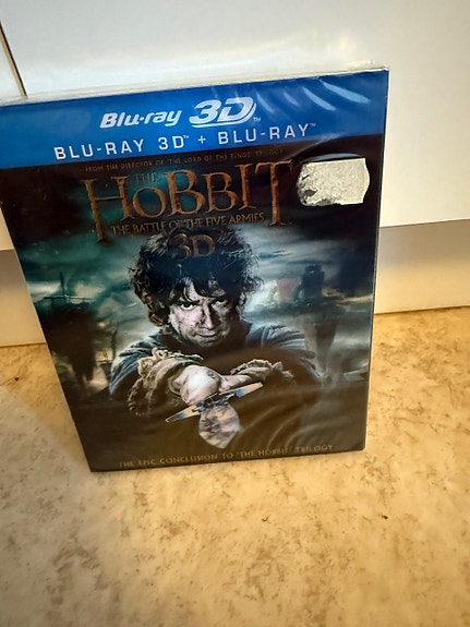 The Hobbit Battle of the five armies Blu-ray 3D