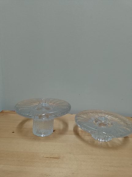 Iittala Bolero kynttilänjalat. 2kpl. Timo Sarpaneva