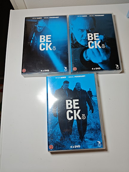 Beck-boxit 1-3 DVD 10e/kpl
