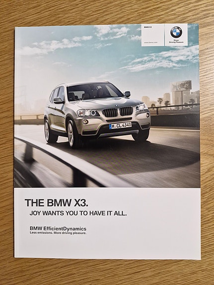 BMW X3 -esite 2013