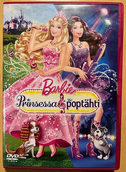 Barbie Prinsessa ja poptähti DVD