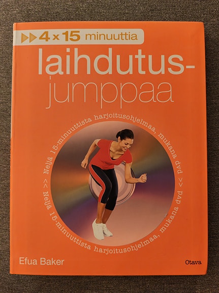 4*15 minuuttia laihdutusjumppaa kirja + dvd