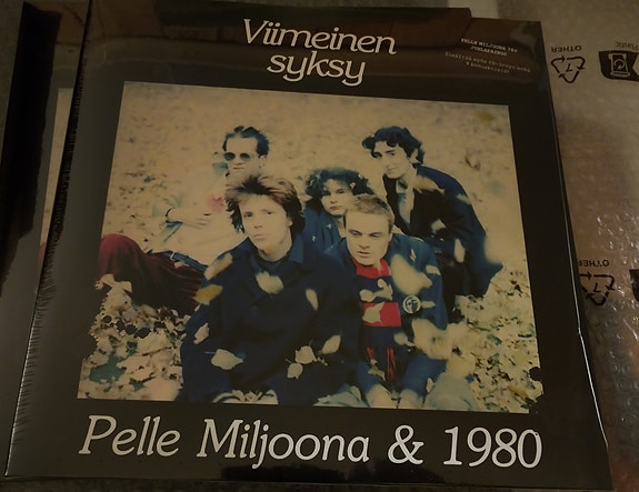 Pelle Miljoona & 1980 – Viimeinen syksy (2025) Gatefold LP + CD punainen vinyl