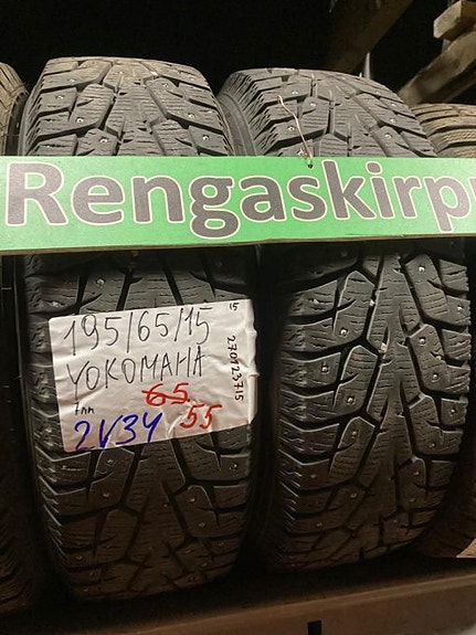 195/65R15 Yokohama nastarenkaat