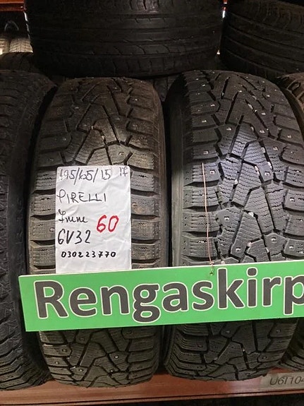 195/65R15 Pirelli nastarenkaat