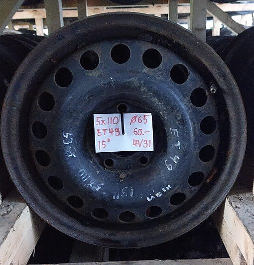 15″ 5×110 ET49 K65