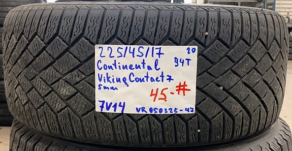 225/45R17 Continental VikingContact 7 kitkarengas