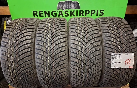 225/45R17 Continental IceContact 3 94T ajamattomat nastarenkaat