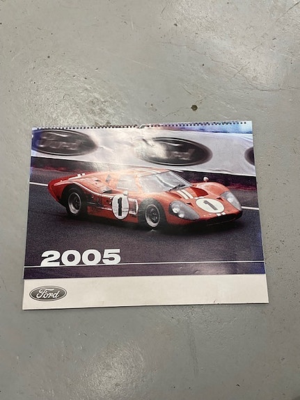 FORD GT Kilpa auto kalenteri