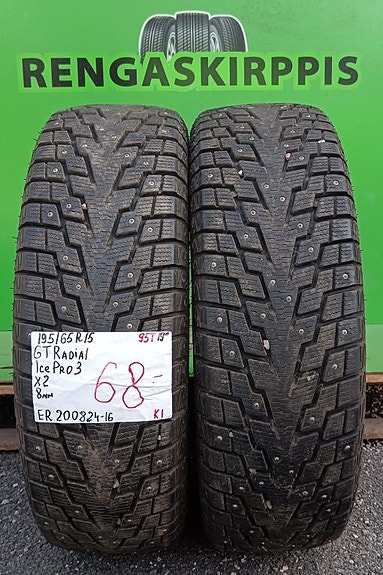 195/65R15 GT Radial IcePro 3 95T nastarenkaat