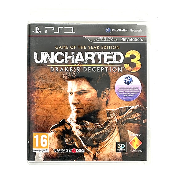 Uncharted 3 Drakes Deception GOTY Ps3