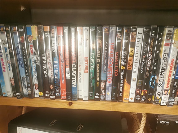 Dvd elokuvia