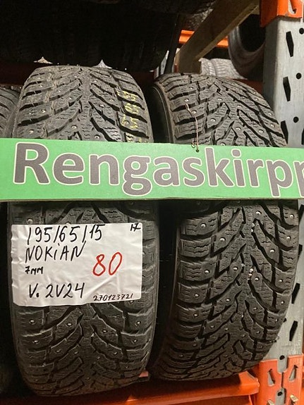 195/65R15 Nokian nastarenkaat