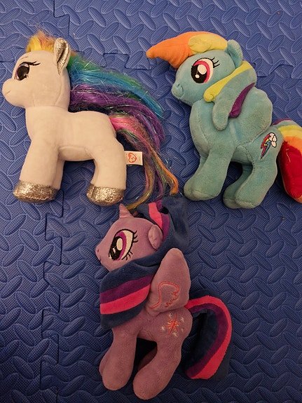 My Little Pony/ poni -pehmoja 3kpl