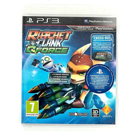 Ratchet & Clank Qforce Ps3