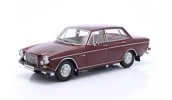 Pienoismalli Volvo 164 1970 punainen,1:18