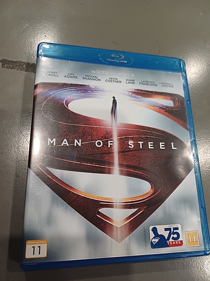 Man of Steel blu-ray