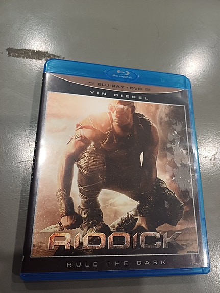 Riddick blu-ray + DvD